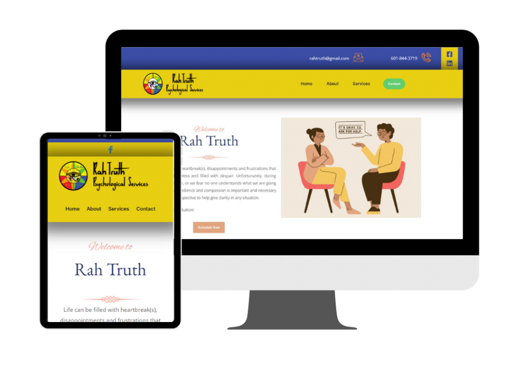 RahTruth website by ADOXPRO